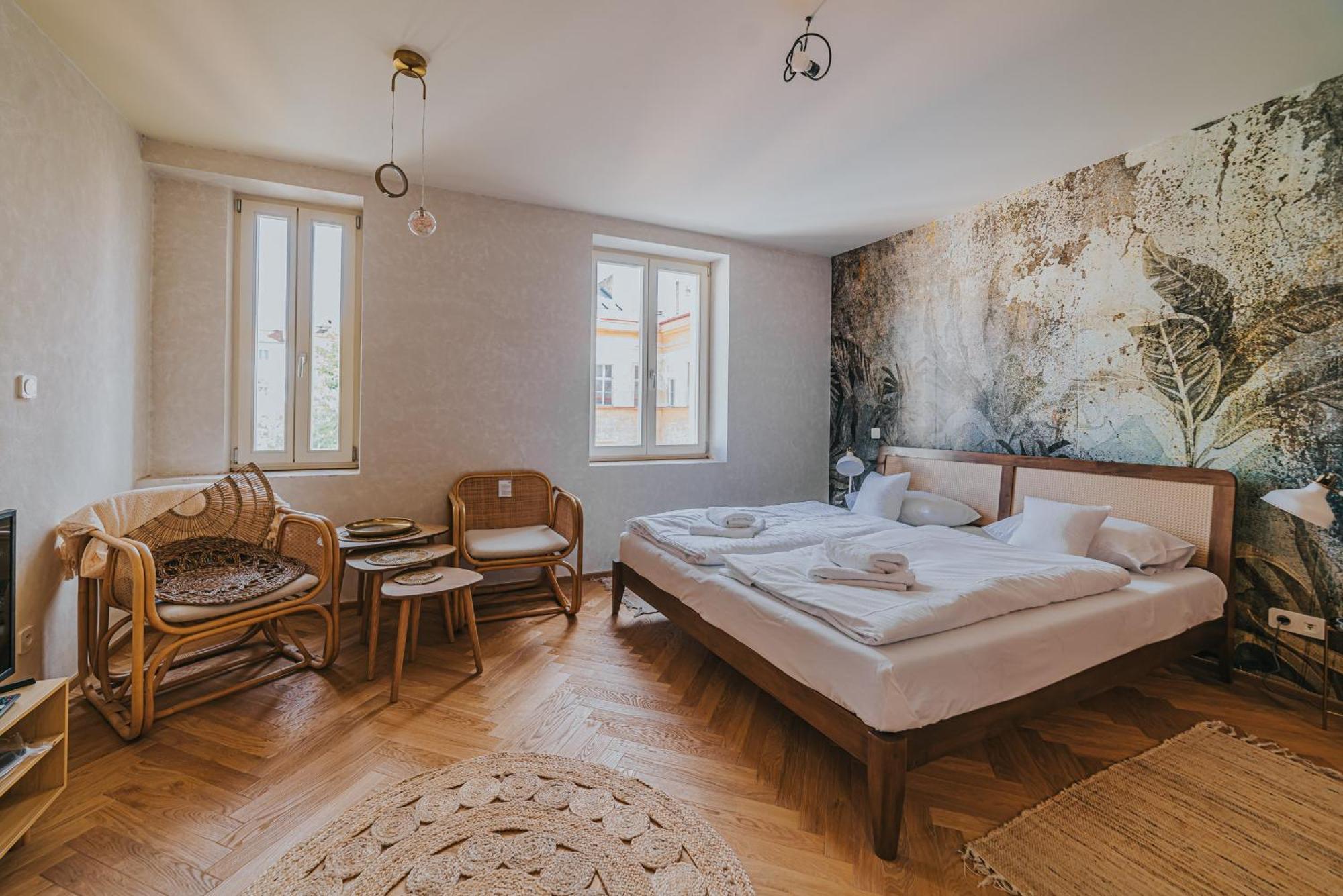 Bohemian Experience Aparthotel Praha Bagian luar foto