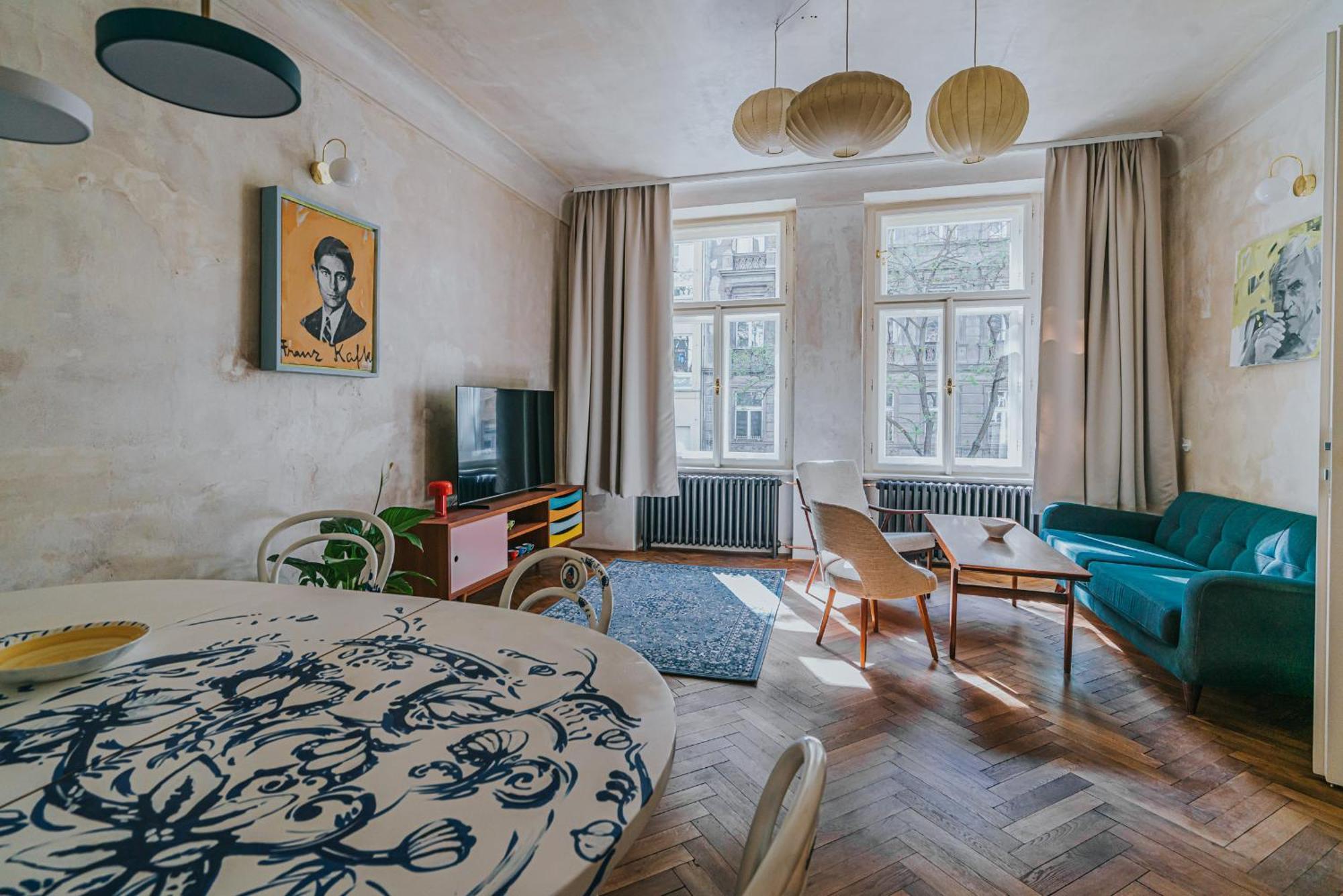 Bohemian Experience Aparthotel Praha Bagian luar foto
